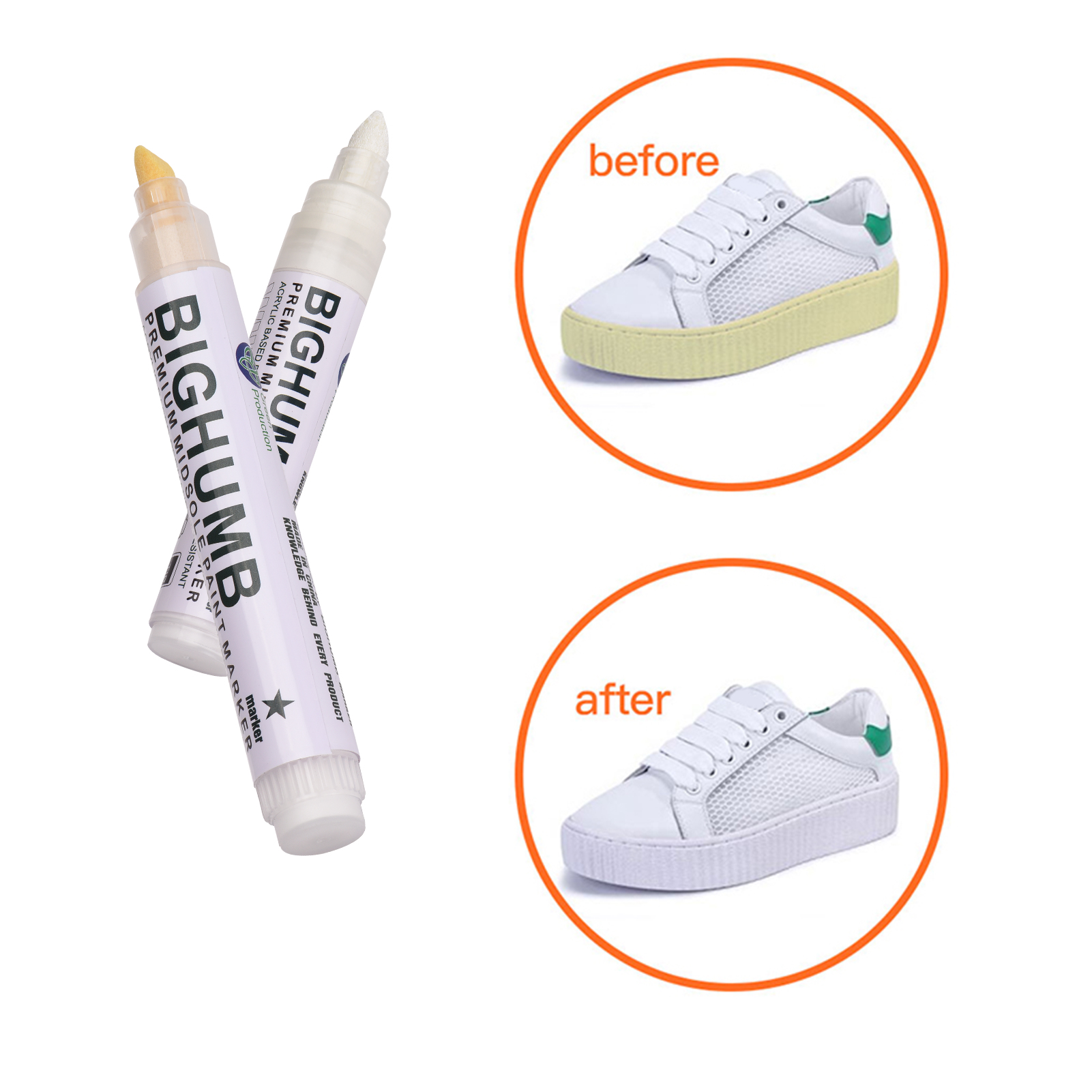 Sneaker Care Spray - Pena BIGTHUMB Premium Midsole Paint Marker