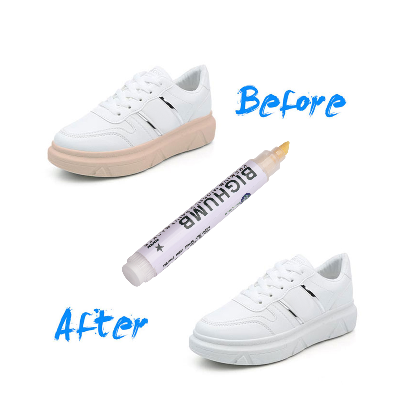 Pena BIGTHUMB Premium Midsole  - Sneaker Care Spray ulasan dan harga